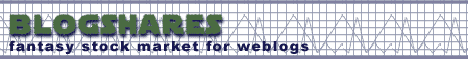 BlogShares - fantasy stock market for weblogs
